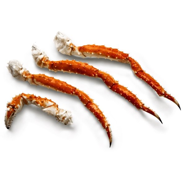 King Crab - cooked - single legs and claws